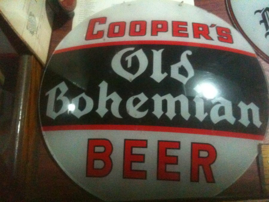 Cooper's Beer Sign